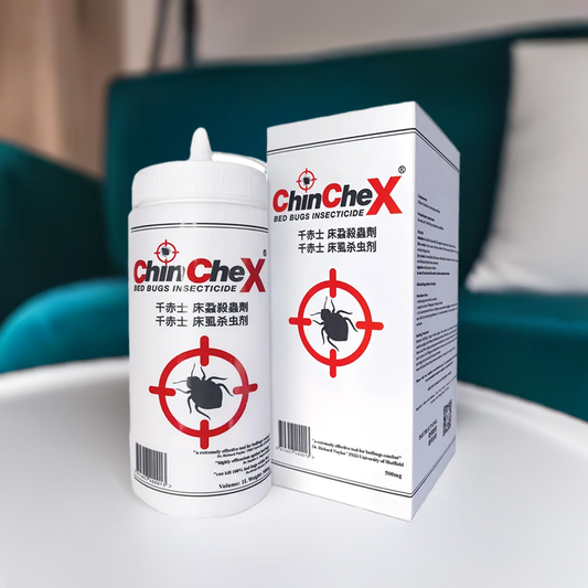 ChinCheX® Insecticida en Polvo para Chinches de Cama – 1L / 500g